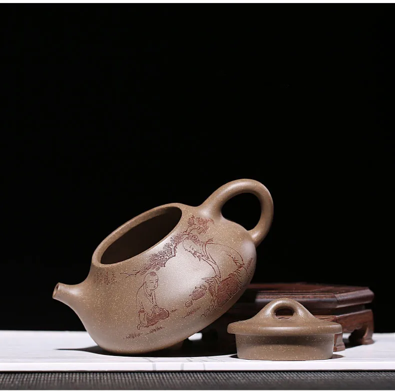 Керамический Чайник Китайский Исин Zisha глина чайный горшок Gongfu Чайный набор ситечко для заварочного чайника 280 мл Новое поступление высокое качество с подарочной коробкой