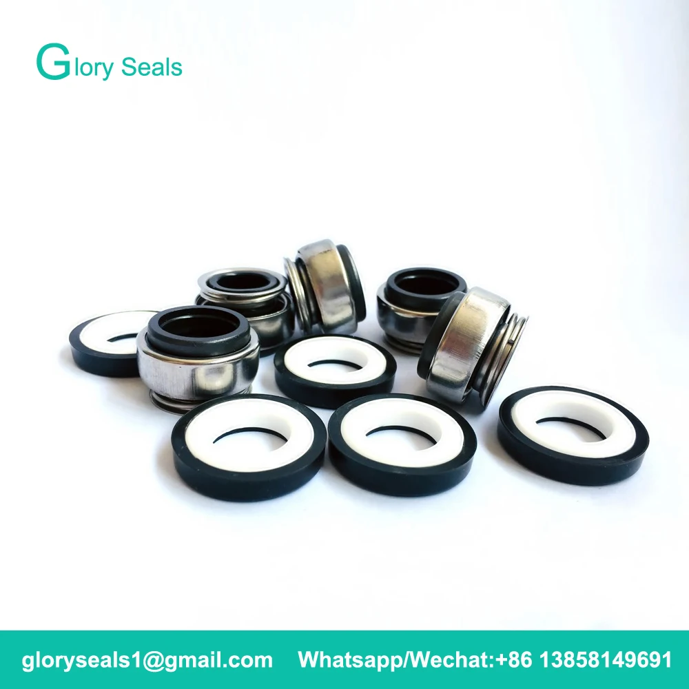 301-11 Mechanical Seals Shaft Size 11mm Coiled Spring Rubber Bellow Pump Mechanical Seal(Material CAR/CER/NBR)