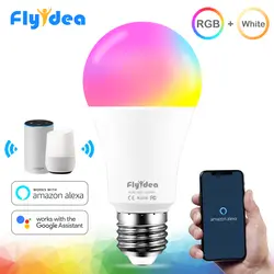 12 Вт умная WiFi лампочка равная 80 Вт E27 Светодиодный светильник 220 в 110 В RGB белая волшебная лампа умный дом Пробуждение лампы с Alexa google Home