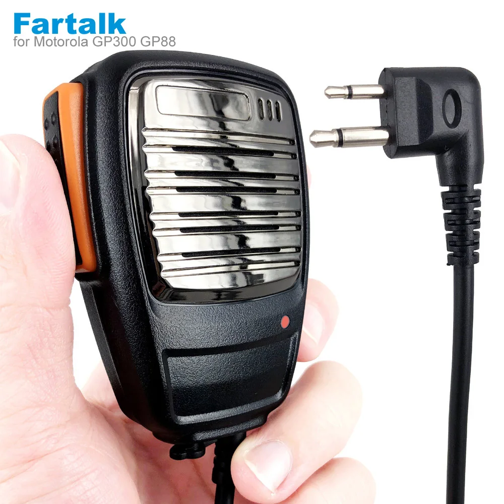 Микрофон для рации Motorola GP300 GP88 GP88S GP2000 GP68 CP040 CP200 P450 CP150|Запчасти и аксессуары раций|