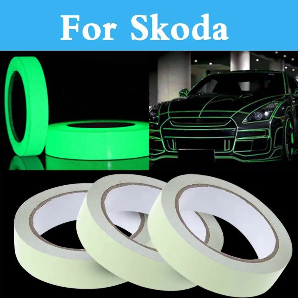 

Car Safety Mark Reflective Strip Warning Light Reflector Protective For Skoda Spaceback Kodiaq Octavia Rs Yeti Superb