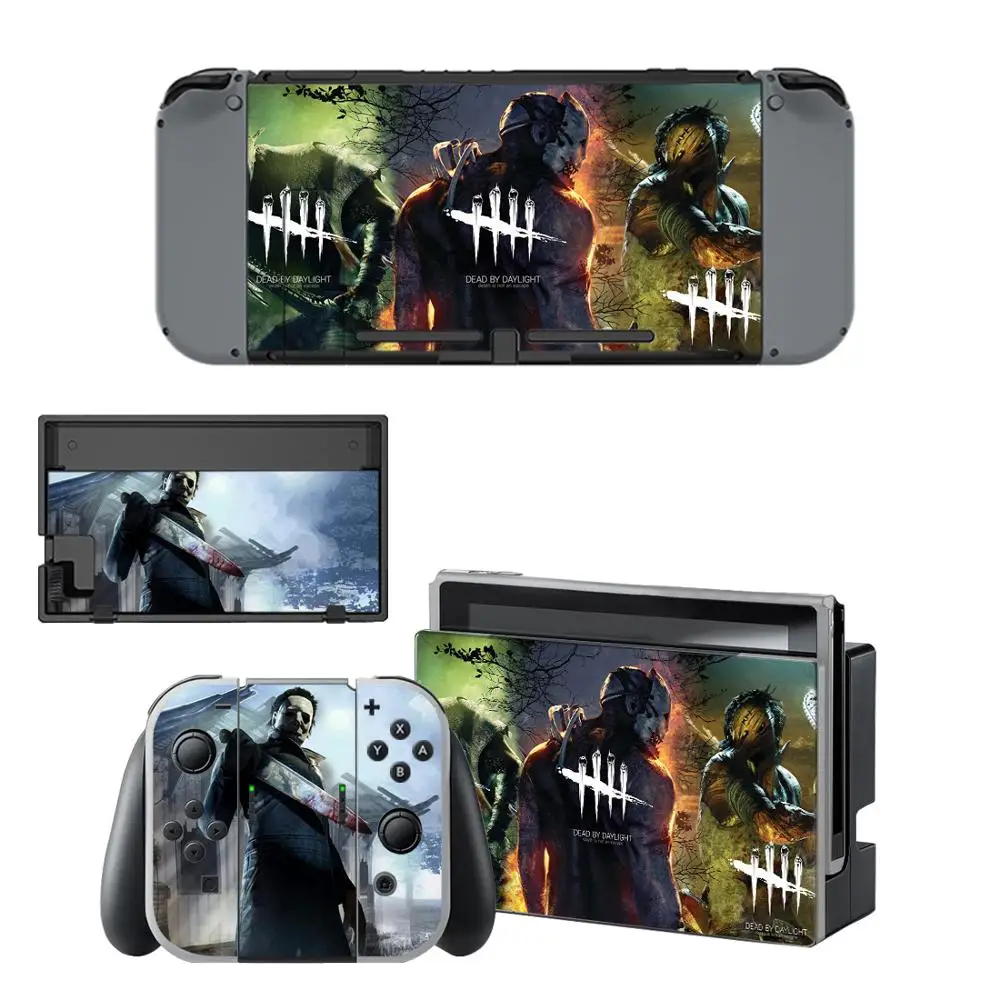 

Dead by Daylight Nintend Switch Stickers Nintendoswitch Skin Vinyl Decals Sticker Cover for Nintendo Switch Console Joy-Con Dock
