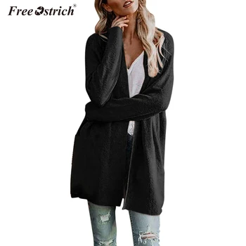 

Free Ostrich Spring Jacket Women Fashion Solid Color Casual Coat 5 Colors Puls Size S-2XL Cardigan Slim Fit Outerwear N30