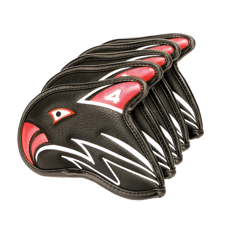 

New Golf irons headcover pu golf clubs protect covers 11pcs/set free shipping