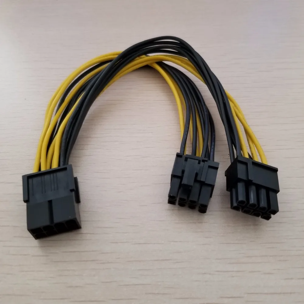 Видеокарта PCI-E PCI Express графический процессор 8 контактов гнездо до 2 2x8P (6 + контакта)