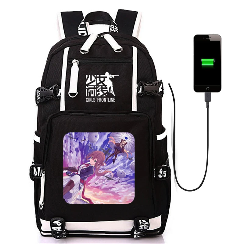 Модный стильный рюкзак для ноутбука Mochila с принтом аниме, школьный рюкзак, дорожная сумка для подростков, студентов, мужчин и женщин