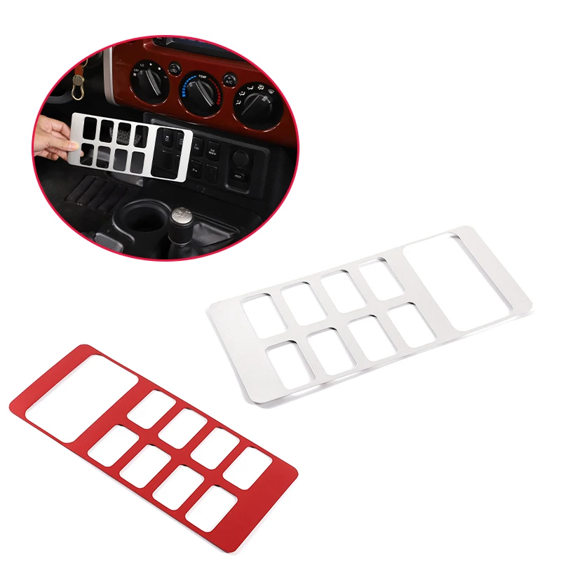 

Центральное управление автомобиля для Toyota FJ Cruiser 2007-2021 из алюминиевого сплава, вспомогательное устройство для вождения, декоративная рамка,...