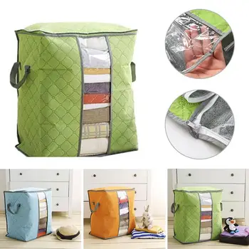 

Storage Bags 2020 hot Fashion Household Items Organizer Folding Clothes Quilt Finishing Dust Bag Pillow Quilts pouch quilts bags