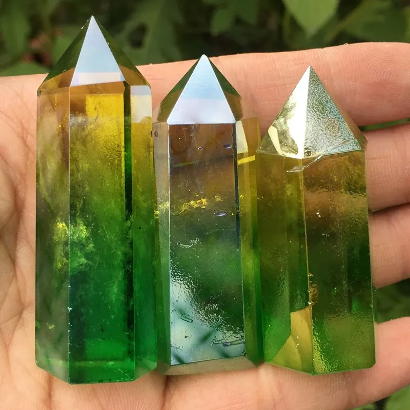 Titanium Rainbow Aura wand points (5)