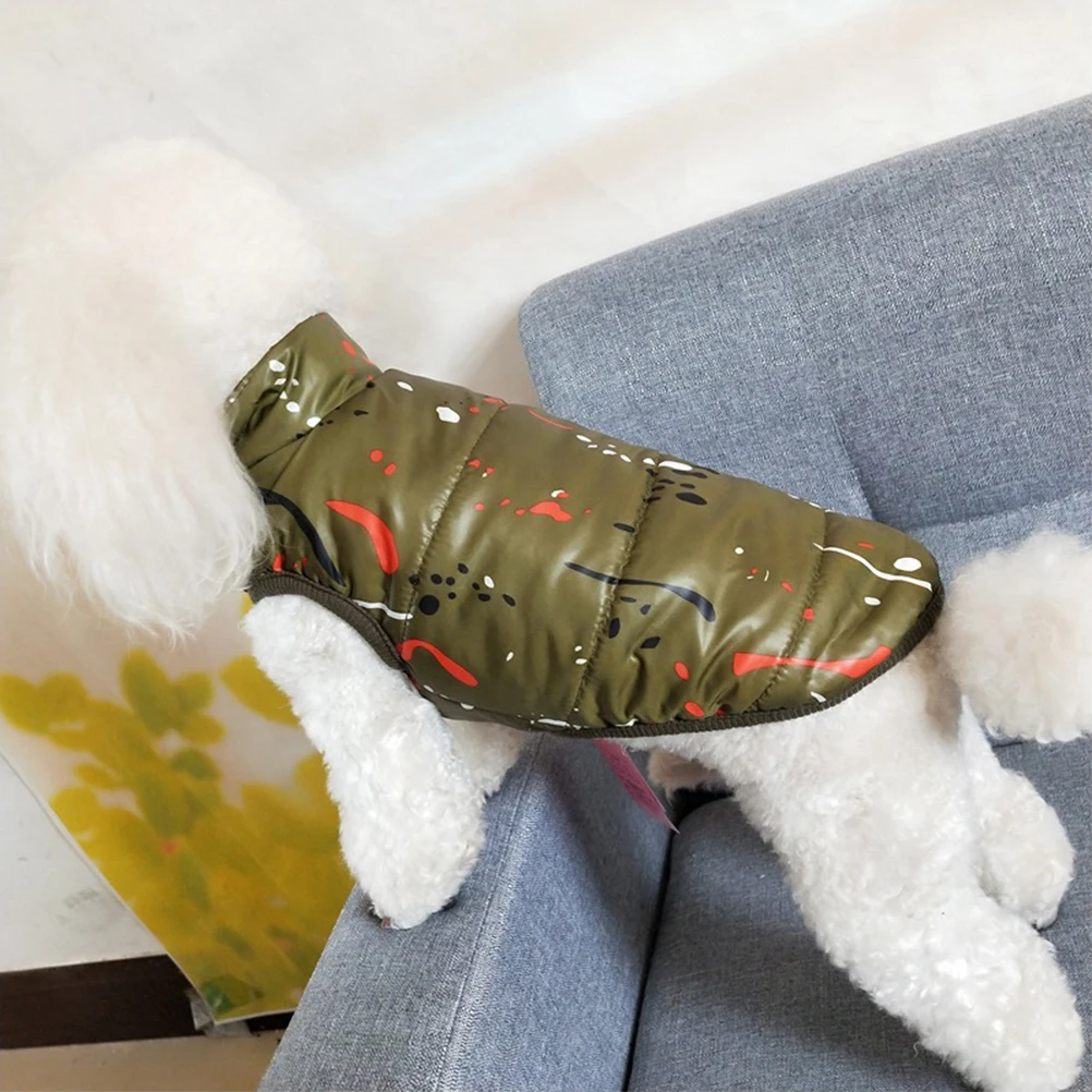 New Year Dog Coat Waterproof Windproof Winter Outdoor Warm Jacket Pet Clothing For Dogs Christmas Gift | Дом и сад