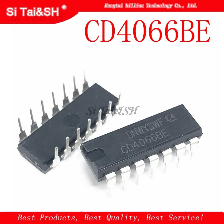 10 шт. CD4066BE CD4066 DIP14 DIP новый оригинальный | Электронные компоненты и принадлежности