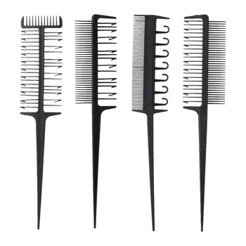 

4Pcs Hairdresser Comb Set Hair Coloring Dyeing Highlight Salon Barber Tool