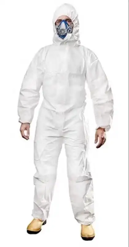 

Disposable Waterproof Oil-Resistant Protective Coverall For Spary Painting Decorating Clothes Overall Suit