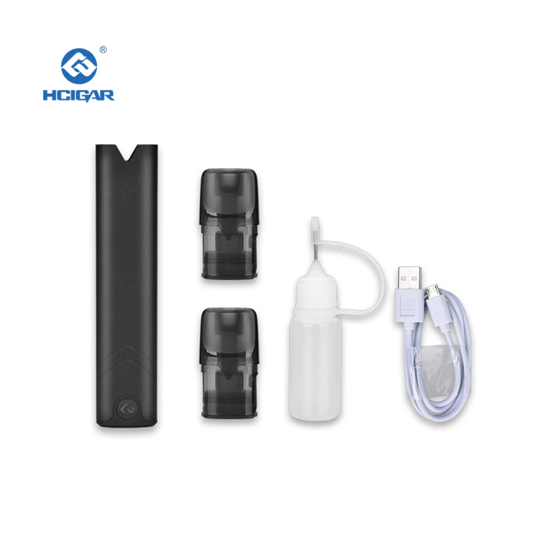 Black HCIGAR AKSO OS Pod Комплект 1,4 мл многоразового бака мини pod vape ручка MTL стартовый комплект Электронная сигарета с воздушным приводом pod система - Цвет: Black