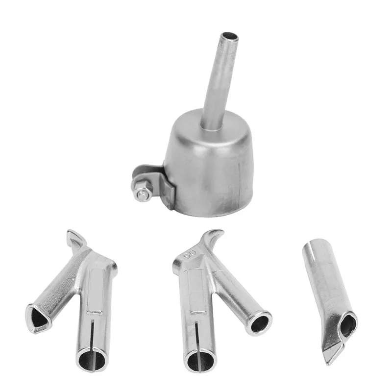 

ABSF 4 Speed Welding Nozzles For Vinyl Pvc Plastic Hot Air Blower Triangle Speed Nozzle 5Mm Round Welding Head Alloy Y Type