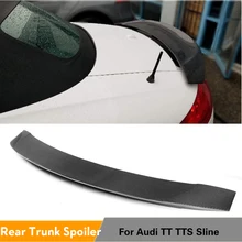 Becquet arrière en Fiber de carbone FRP, aileron de coffre pour AUDI MK2 TT 8J TTS Sline RS Coupe Convertible 2008 – 2014