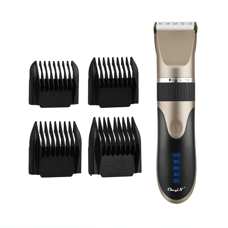 Cutting-Razor Barber-Hair Electric-Hair-Clipper Ceramic-Blade Hair-Trimmer-Length Professional