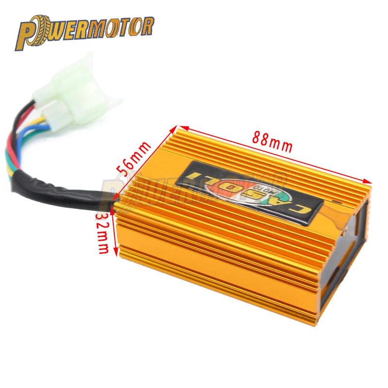 Мотоцикл AC CDI 6Pin гоночный для CG125 150 200 250cc Quad Багги скутер замена зажигания аксессуары грязи питбайк ATV