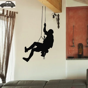 

Rock Climbing Wall Sticker Vinyl Climber Wall Decals Pegatina Decor Mural Home Decoration Extreme Sports Climbing Car Decal