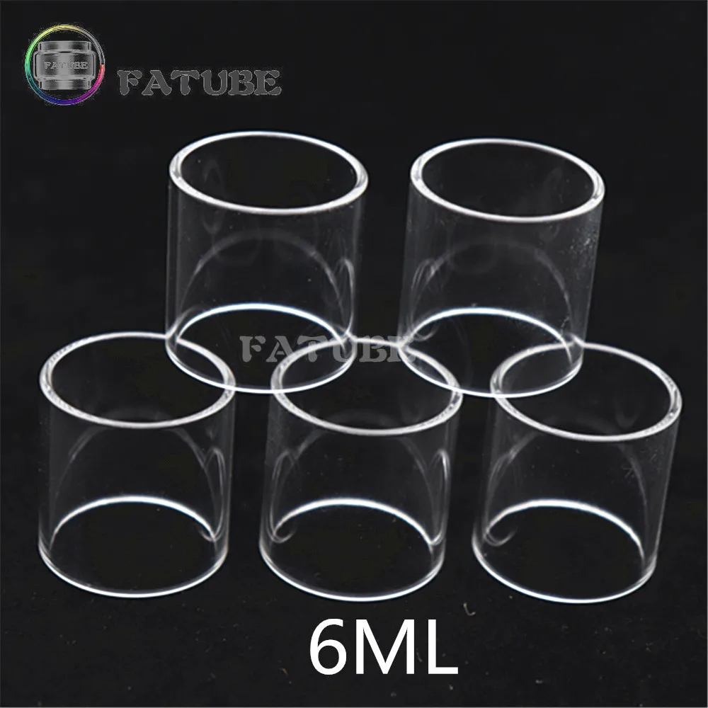 5 шт. FATUBE ПРЯМЫЕ стеклянные аксессуары для сигарет GeekVape Ammit двойная катушка RTA 3