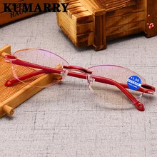 KUMARRY, новые очки для чтения, мужские/женские, анти-синий светильник, компьютерная Пресбиопия, очки с 1,0+ 1,5+ 2,0+ 2,5+ 3,0+ 3,5+ 4,0