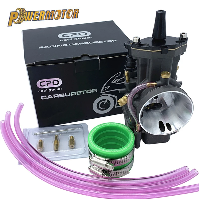 

Universal PWK 28 30 32 34mm 2T 4T Motorcycle Carburetor With Power Jet for Mikuni Koso for ATV Suzuki Yamaha Honda