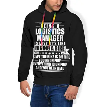 

Logistics Hoodie Being A Logistics Manager Is Easy Hoodies Long Length Oversized Pullover Hoodie Red Hoodies