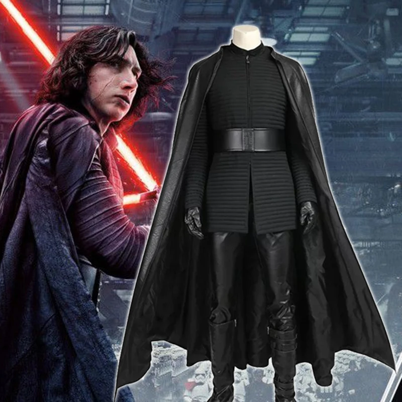 Карнавальный костюм Kylo Ren Звездные войны Скайуокер кило Рен роскошная униформа