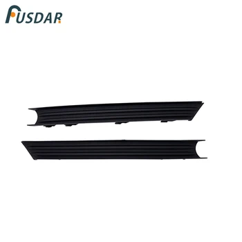 

1Pair Front Bumper Fog Light Grille Covers Fog Lamp Covers With Hole Fit For Mazda CX-5 2017-2019