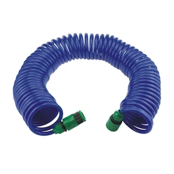 

Garden EVA Spring Tube for Spray Water Gun Car Washing Expandable Garden Hose Pipe for Lawn Watering Curly Water Hose 1Pcs