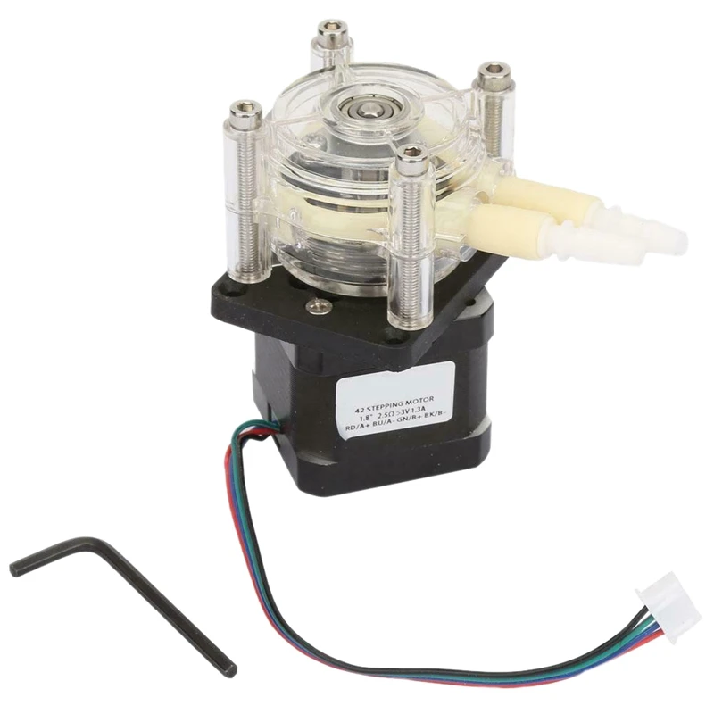 

6-30V High Flow Vacuum Peristaltic Self-Priming Pump with Stepper Motor