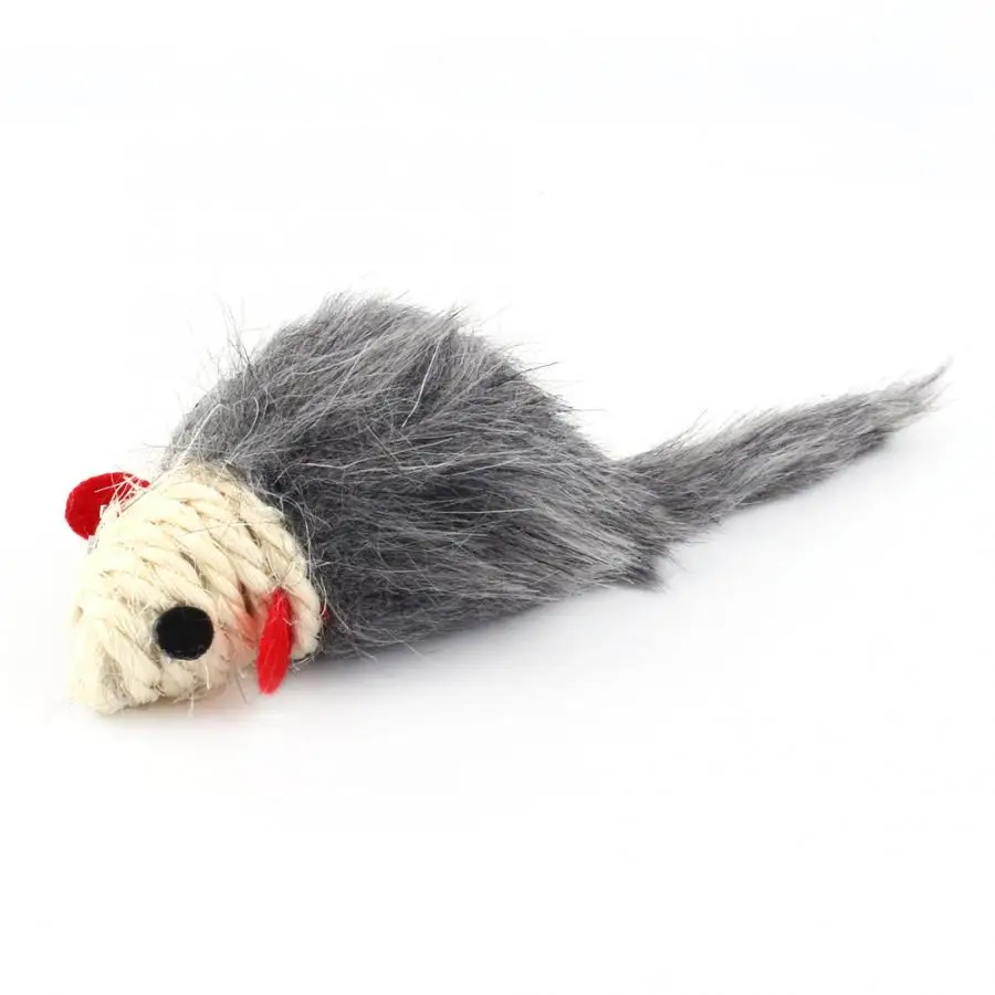 High Quality Pet Cat Toy Mouse Shape Fur Rabbit Mouse Cat Toy Catnip Pet Toys Best Gift cat supplies