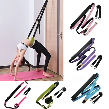 

Yoga Stretching Belt Flexibility Leg Stretcher Strap Lacing Dance Lower Waist Ballet GymnasticsTraining Belt Yoga Accessories