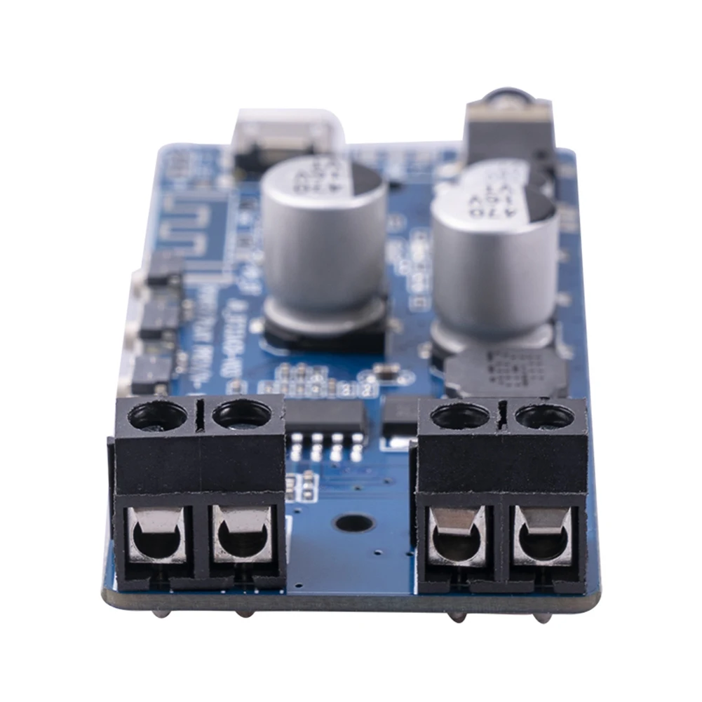 2x5w 블루투스 5.0 파워 앰프, 클래스 D 오디오 HiFi 스테레오 무선 음악 플레이어 미니 USB 사운드 카드 앱 디지털 앰프 보드