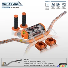 Руль для Pro Taper Pack Bar 1-1/" Mulisha ручка бар колодки Захваты Pit Pro Гонки Грязь велосипед ямы мотоцикл с адаптер cnc