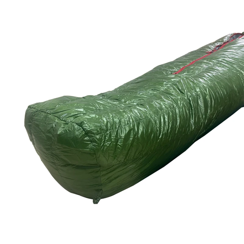 90% White Duck Down 20D Mummy Camping Sleeping Bag Cold Winter