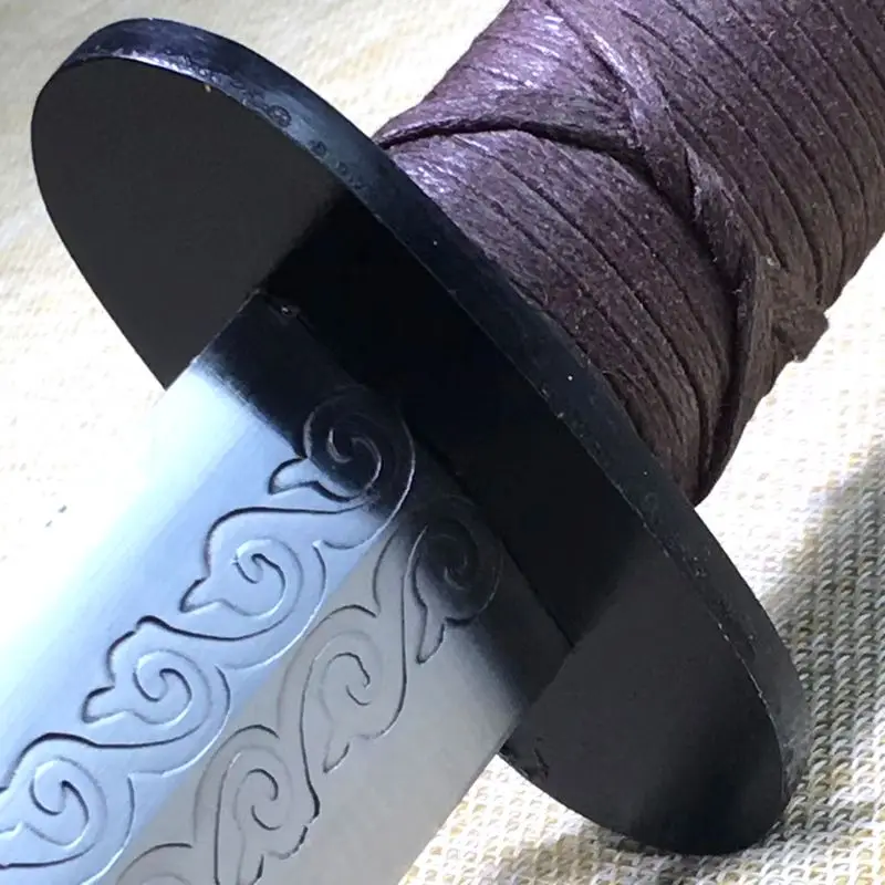 Handmade Chinese WUSHU Sword Saber Manganese Steel Blade practice Sword Jian