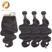 Dollface бразильские объемные волнистые волосы с кружевной застежкой remy волосы для наращивания 3 человеческие волосы пряди с закрытием