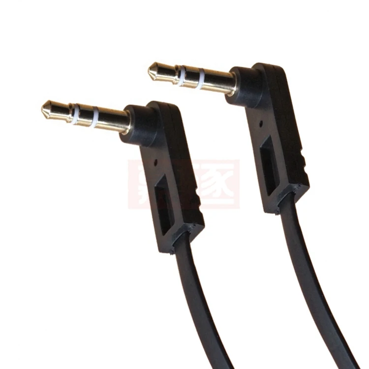 Ultra Short 3.5mm Double Elbow AUX Audio Cable (10cm) for Vehicle Description Image.This Product Can Be Found With The Tag Names 3section double elbow aux audio cable, Computer Cables Connecting, Computer Peripherals, PC Hardware Cables Adapters