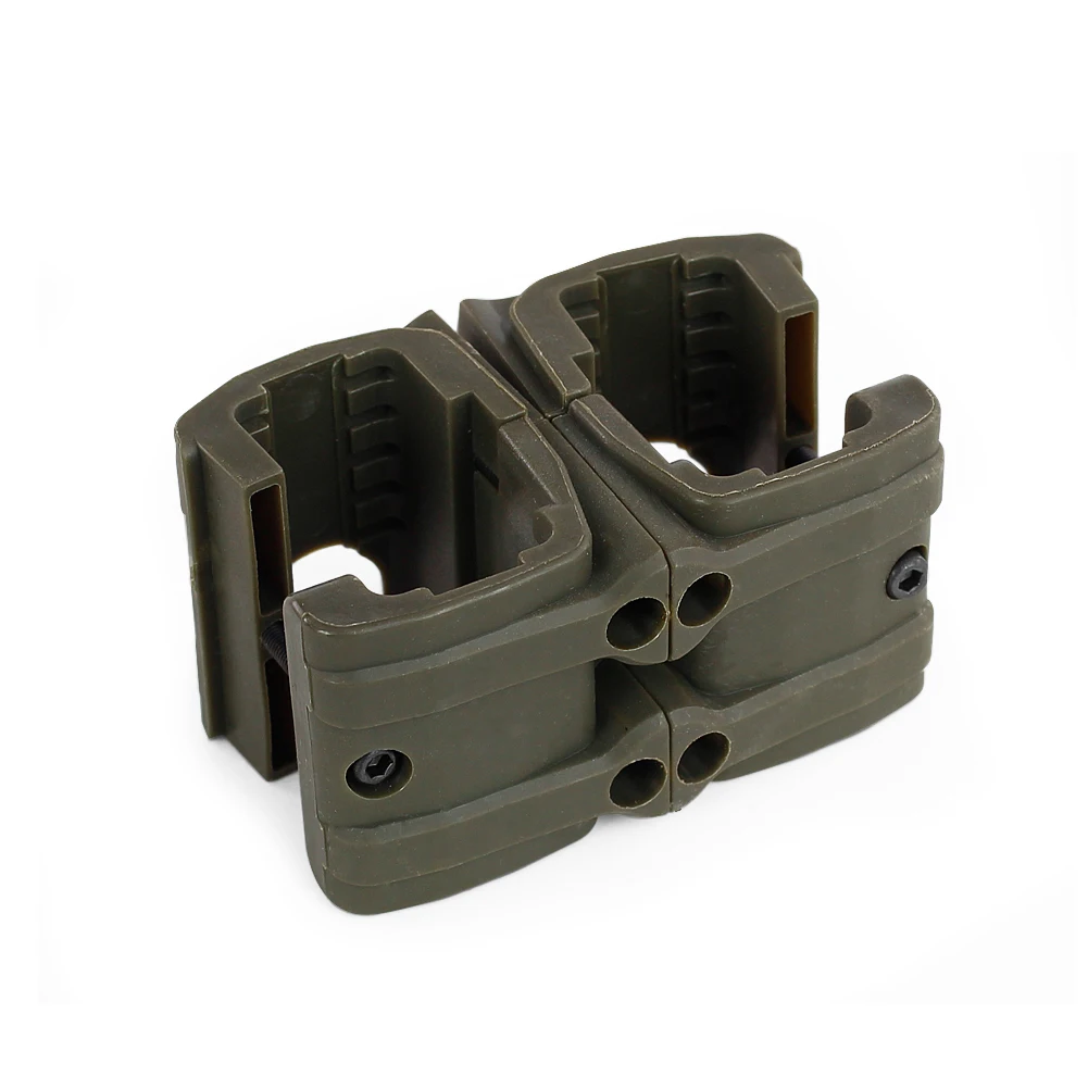 Tactical Gun Rifle Dual Magazine Coupler for MP7 Clip Connector Airsoft Military Mag Clamp Parallel Link Speed Loader