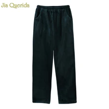 Пижамы Нижнее белье Женские Фланелевые Пижамные брюки эластичная талия зеленые низ минималистичный стиль уютные брюки для сна с карманами