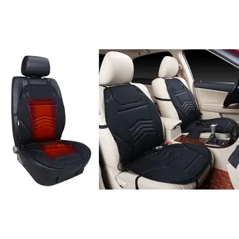 

DC12V Car Heated Seat Cushion Front Seat Cover Auto Temperature Control Winter Warming Car Heating Seat Cover N21