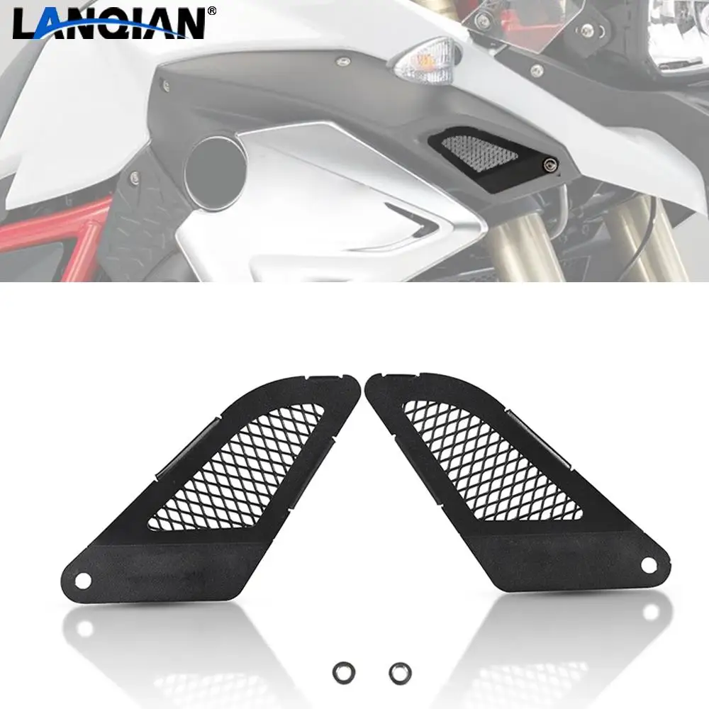 

Motorcycle Accessories Moto Air Intake Guards Cover Grill Compatible FOR BMW F800GS 2013 2014 2015 2016 2017