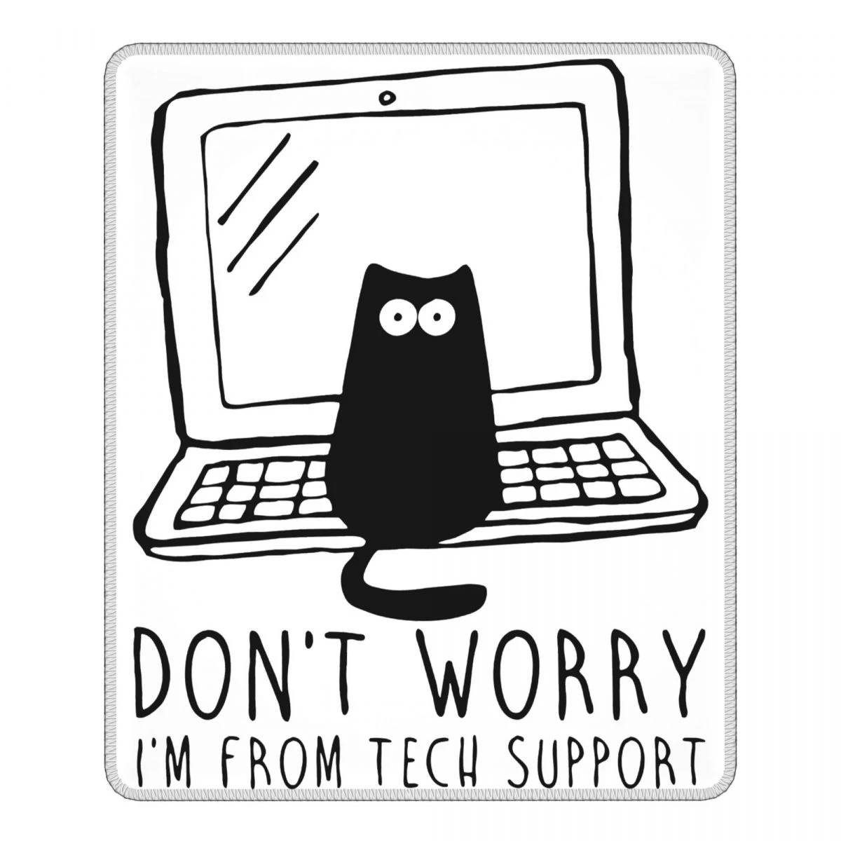 котик с сердечком. Cat техподдержка. Support cat. Cat tech support. узнают ли кошки своих хозяев.