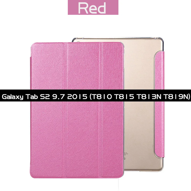 SM-T810 SM-T815 Чехол для планшета для Samsung Galaxy Tab S2 9,7 SM-T810 SM-T815 T813N T819N кожаный Smart Cover автовключение& Sleep чехол на магните - Цвет: SM-T810 SM-T815