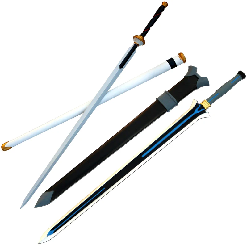 剣アートオンライン武器黒剣通訳アスナコスプレ Pu ゴムシミュレーション泡剣小道具子供の剣のおもちゃ Toy Swords Aliexpress