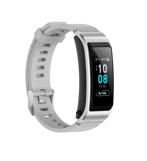 huawei Talk Band B5 SmartBand сердечного ритма трекер вызова с bluetooth-гарнитурой сенсорный экран монитор сна умный Браслет - Цвет: Sport version Glacier Gray