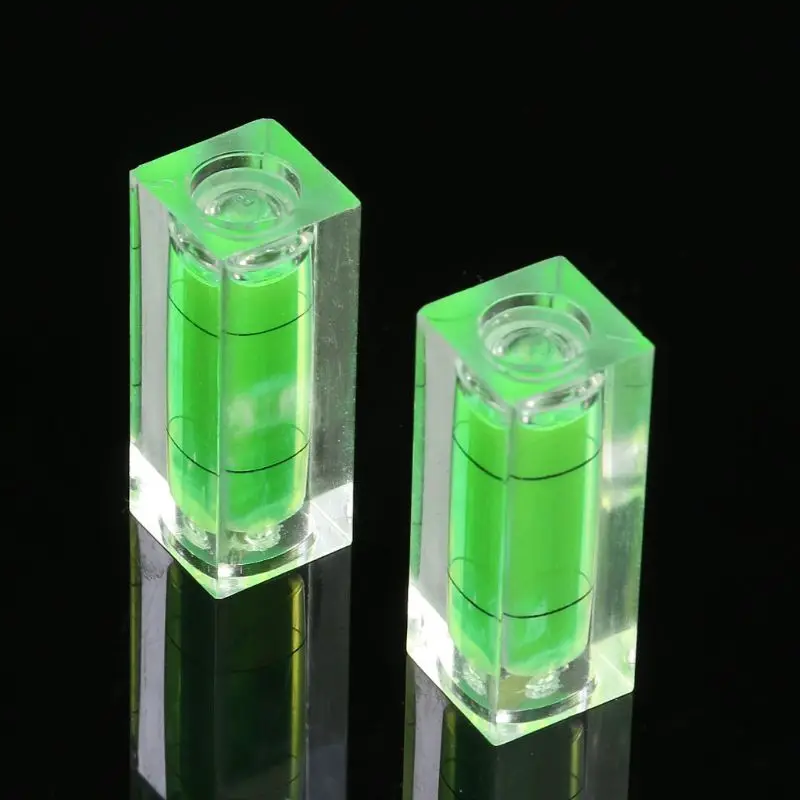 

2PCS Turntable Player Leveler LP Vinyl Record Spirit Bubble Degree Tonearms Set-up Level for Phono Cartridge Needle CD 77UA