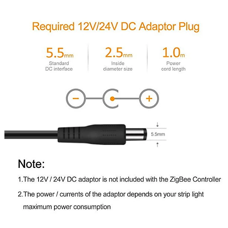 4pcs GLEDOPTO Zigbee 3.0 Zll Smart Home DC12V-24V RGBW Dimming Light Strip Controller Compatible With ECHO Plus Smartthings Hub