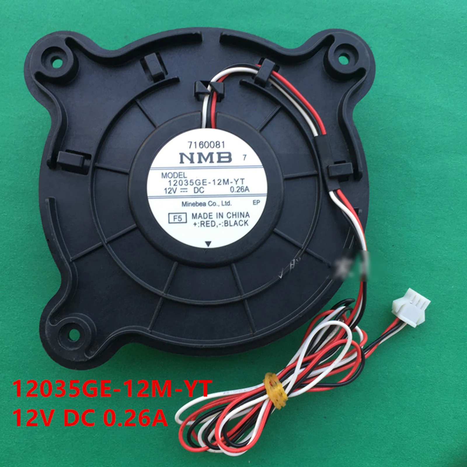 NMB12035GE-12M-YT охлаждающий вентилятор для холодильника Haier 12V DC 0.26A запасные части